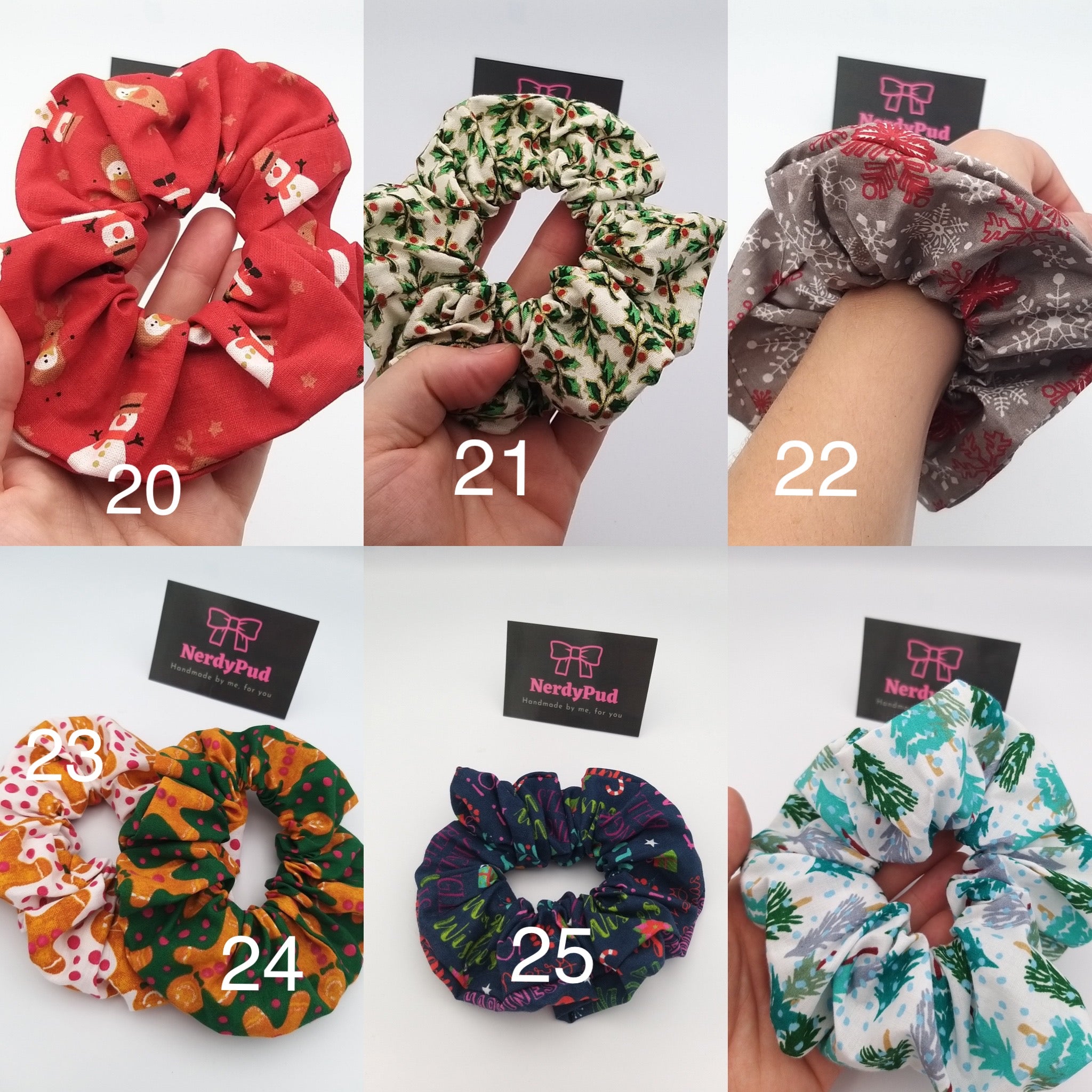 Christmas Scrunchies