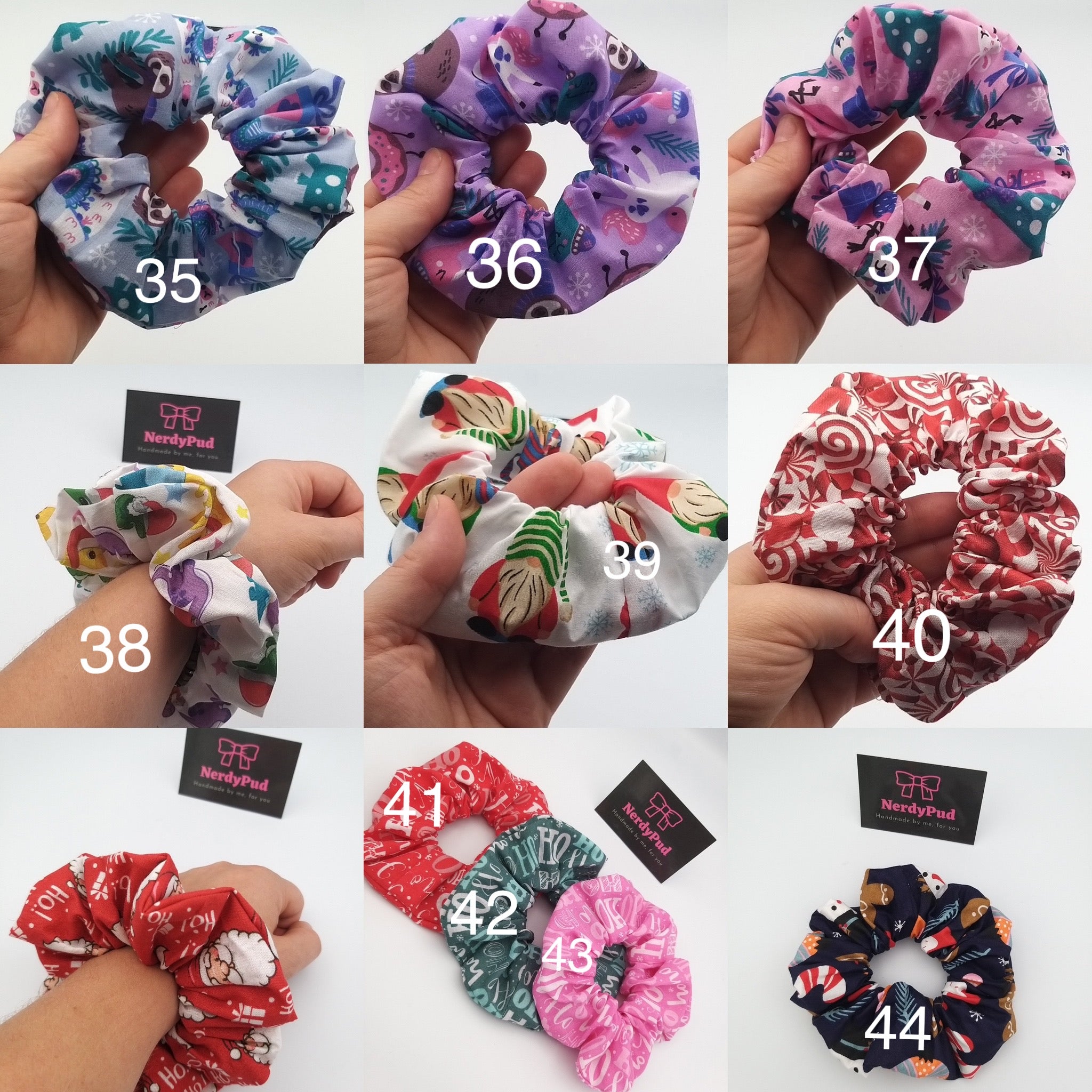Christmas Scrunchies