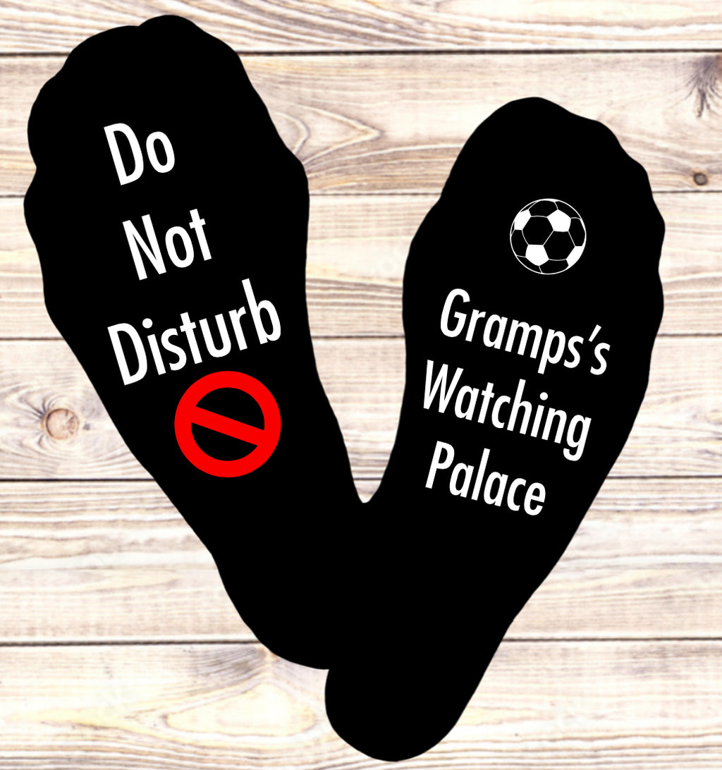Do Not Disturb, Watching Crystal Palace Personalised Socks