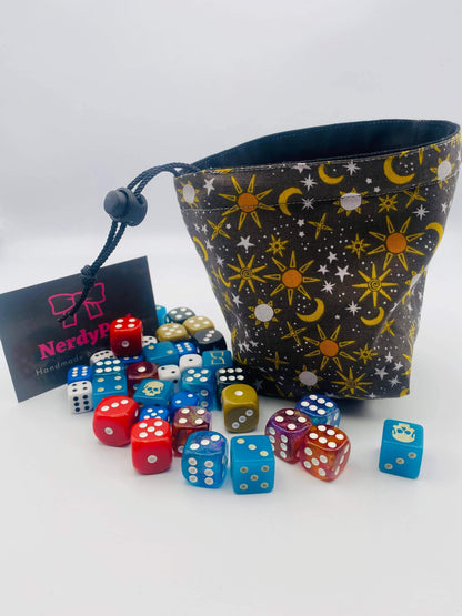 Star and Sun dice bag
