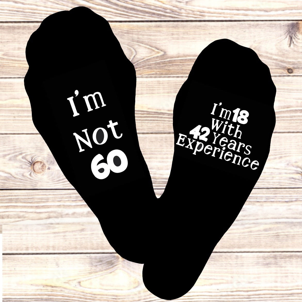 60th Birthday Socks