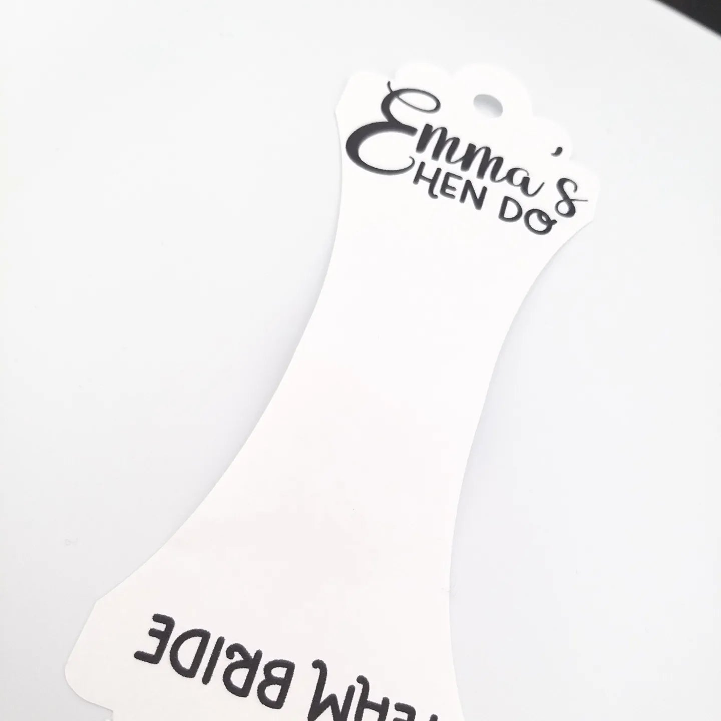 Wedding Scrunchie Tags