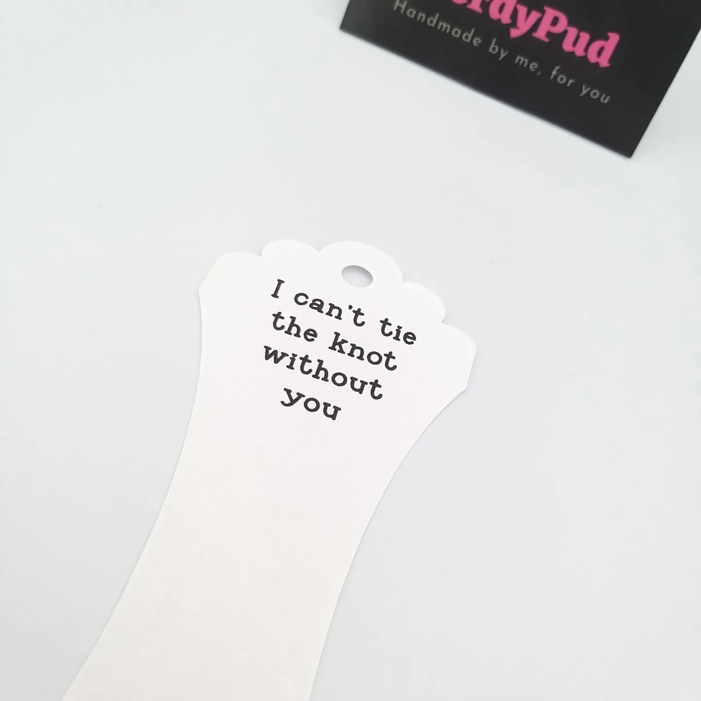 Wedding Scrunchie Tags